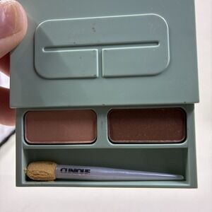 Clinique High Impact Eye Shadow Duo 06 Beach Bronze .06 Oz 2g New Old Stock